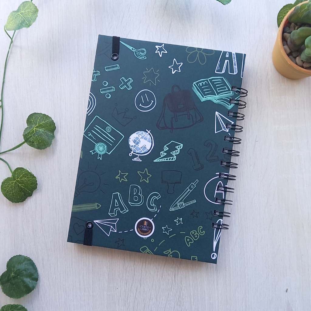 PLANNER DOCENTE VERDE PIZARRA