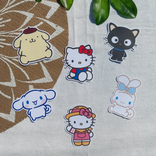 SET STICKERS SANRIO