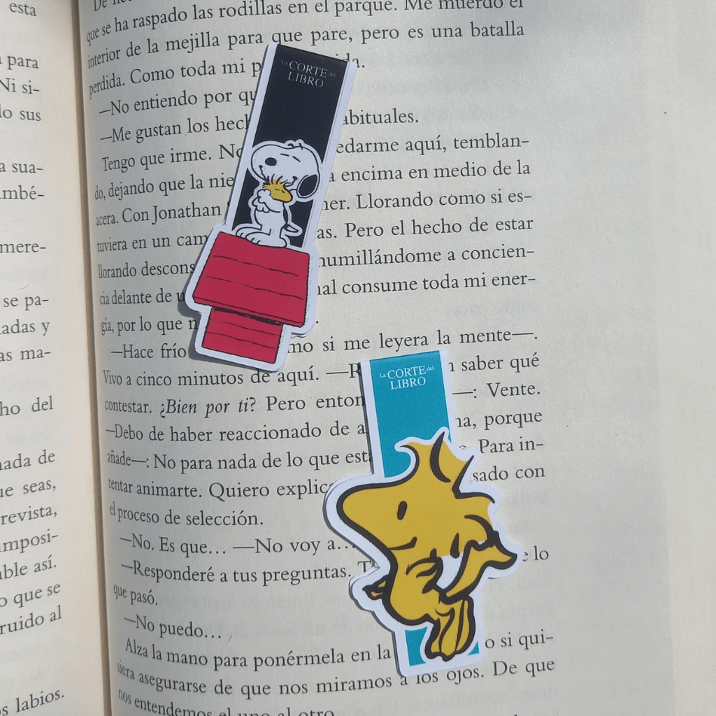 MARCAPÁGINAS SNOOPY