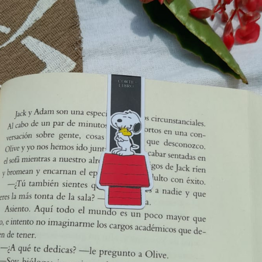 MARCAPÁGINAS SNOOPY