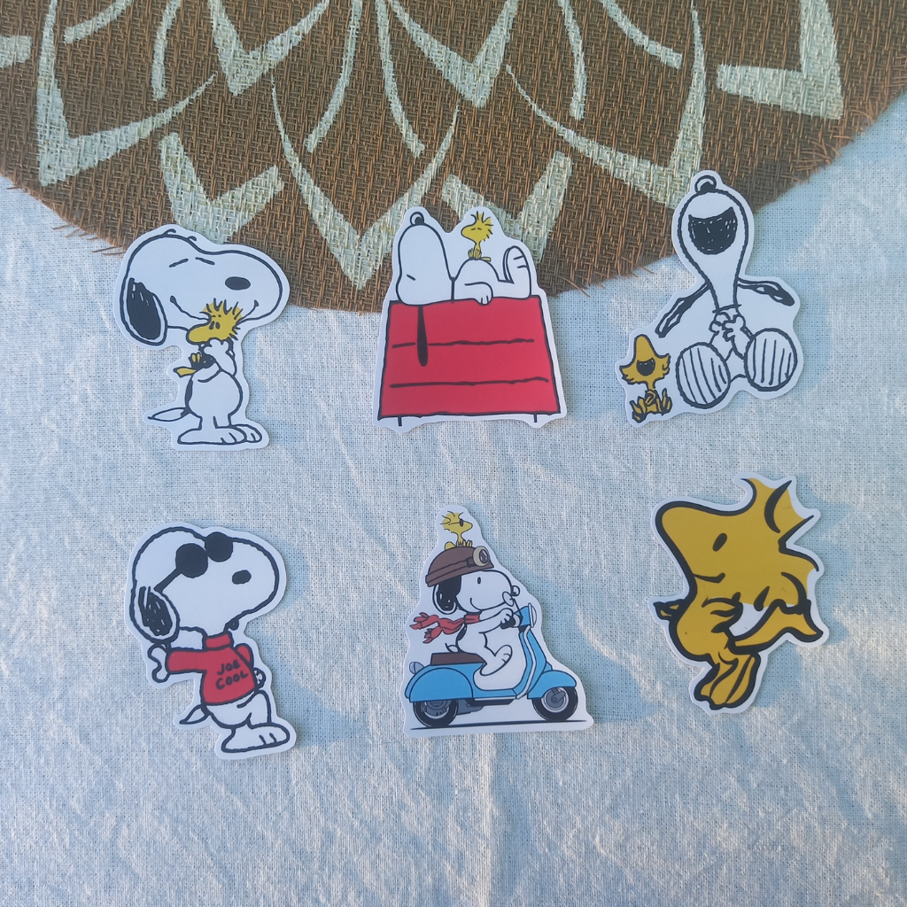 SET STICKERS SNOOPY