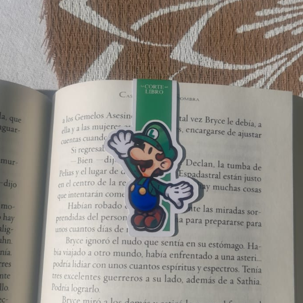 MARCAPÁGINAS SUPER MARIO BROS
