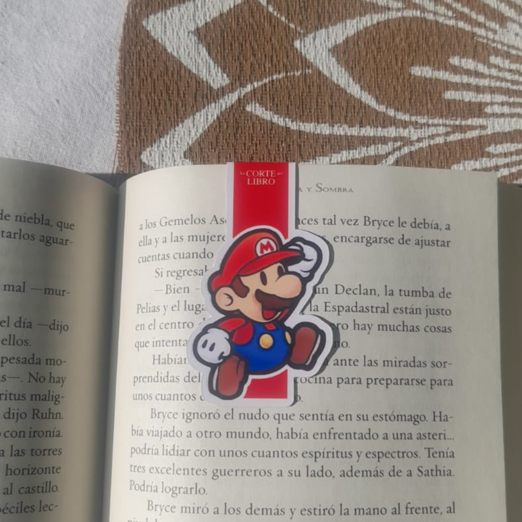 MARCAPÁGINAS SUPER MARIO BROS