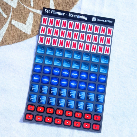 STICKERS PLANNER STREAMING