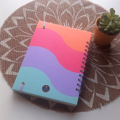 PLANNER DIARIO ONDAS