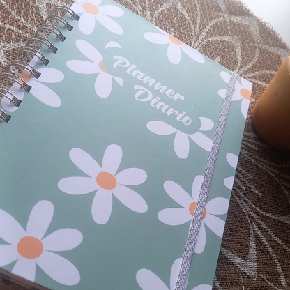 PLANNER DIARIO FLORES