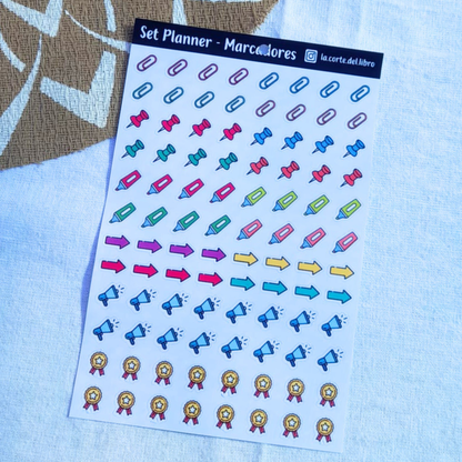 STICKERS PLANNER MARCADORES