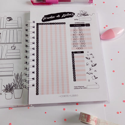 READING JOURNAL PASTEL