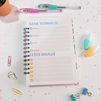 CUADERNO ANIMAL PRINT