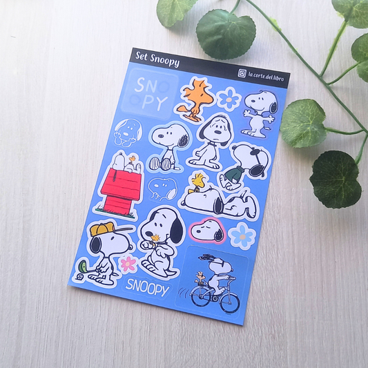 STICKERS SNOOPY