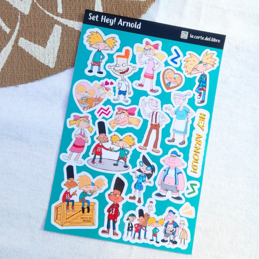 STICKERS ¡HEY ARNOLD!