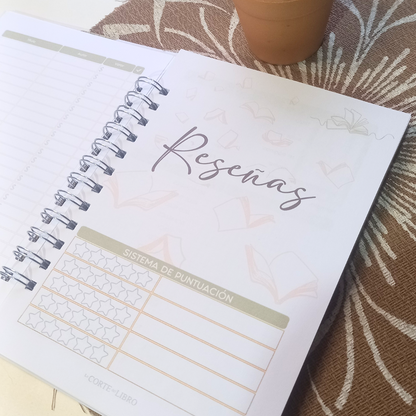 READING JOURNAL BOOK VERDE