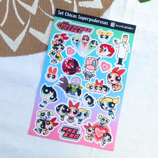 STICKERS CHICAS SUPERPODEROSAS