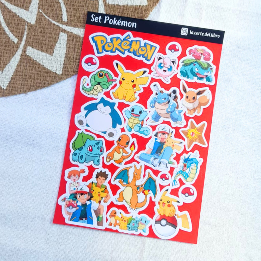 STICKERS POKÉMON