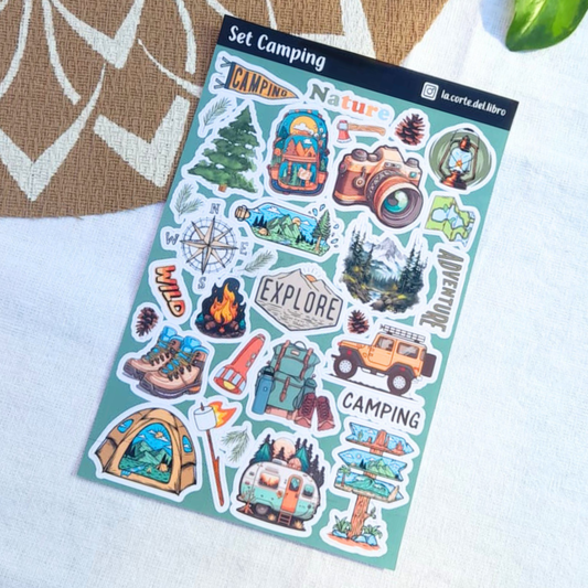 STICKERS CAMPING