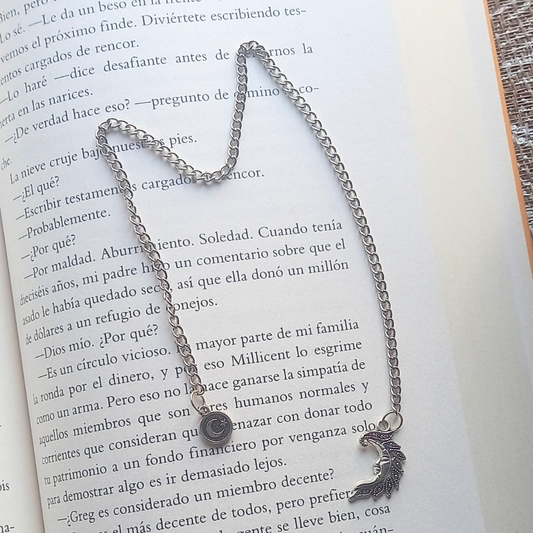 MARCAPÁGINAS CADENA LUNA