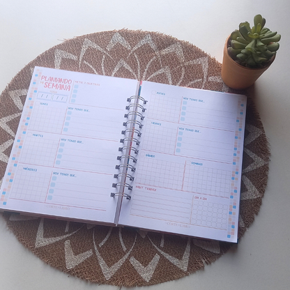 PLANNER SEMANAL NARANJO