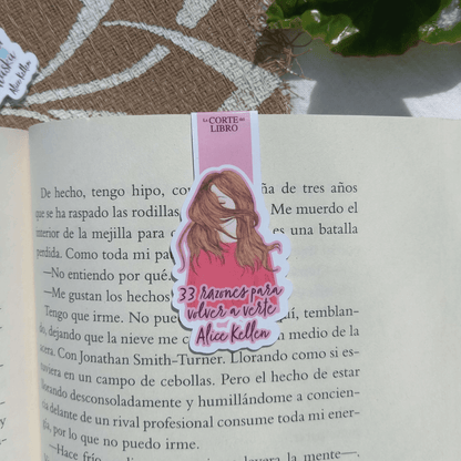 MARCAPÁGINAS ALICE KELLEN