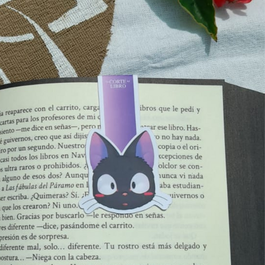 MARCAPÁGINAS GATO NEGRO