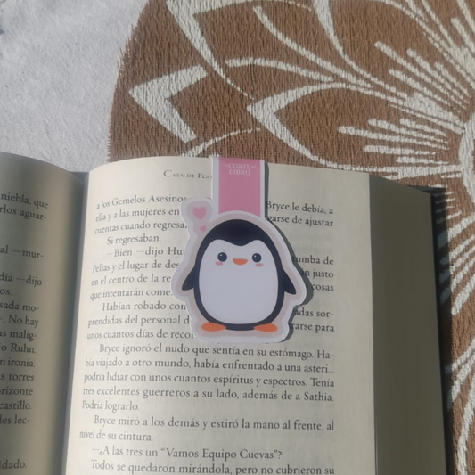 MARCAPÁGINAS PINGÜINO