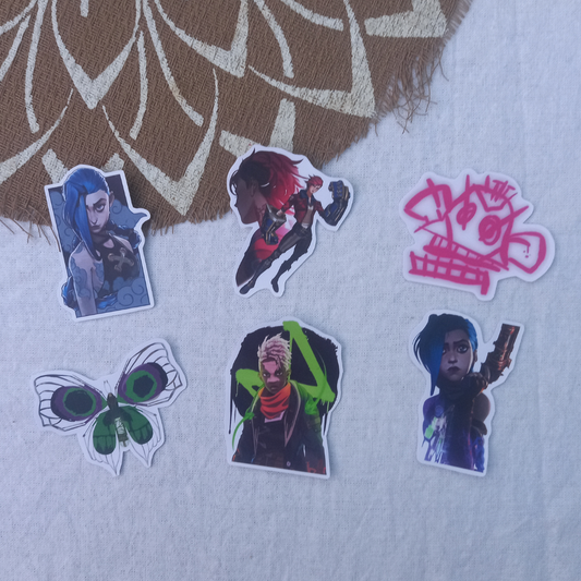 SET STICKERS ARCANE