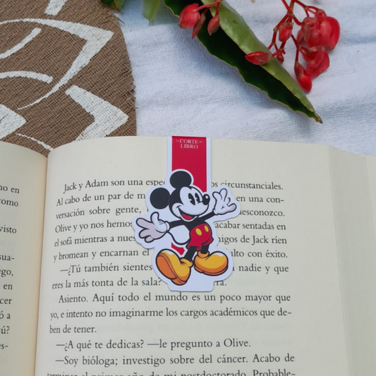 MARCAPÁGINAS MICKEY Y MINNIE