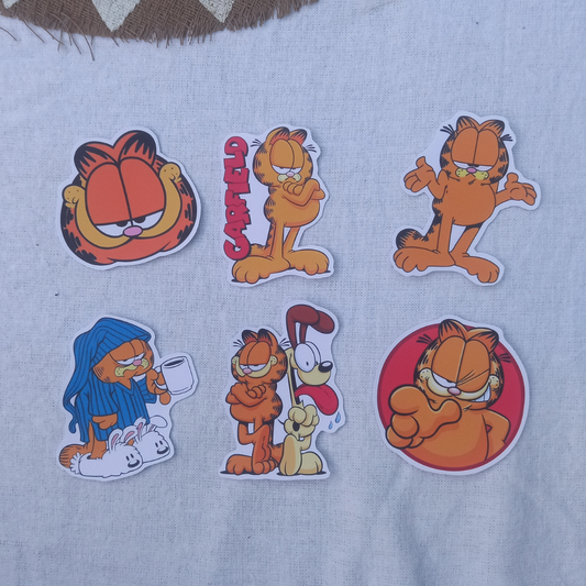 SET STICKERS GARFIELD