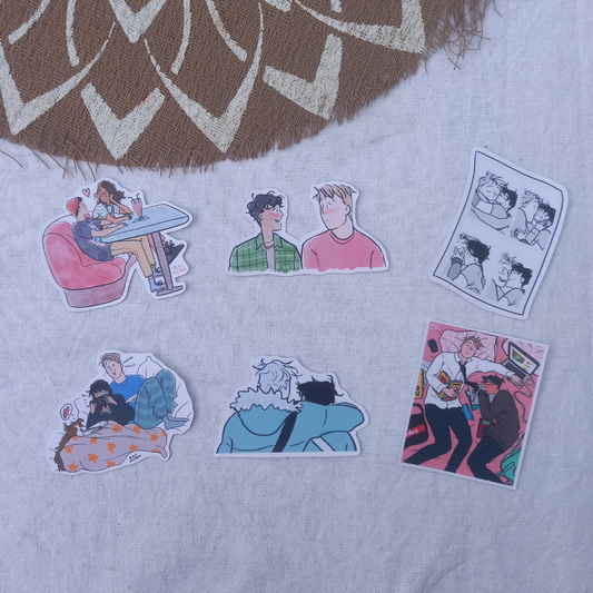 SET STICKERS HEARTSTOPPER