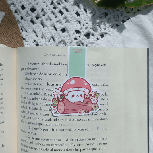 MARCAPÁGINAS HONGO KAWAII