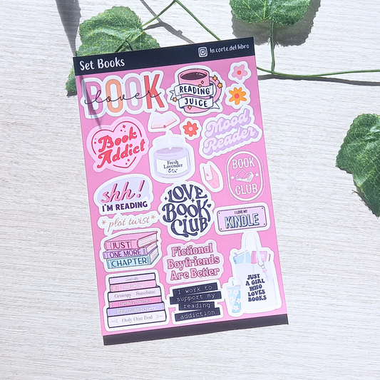 STICKER BOOK LOVER