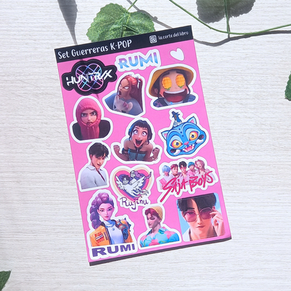 STICKER KPOP DEMON HUNTERS