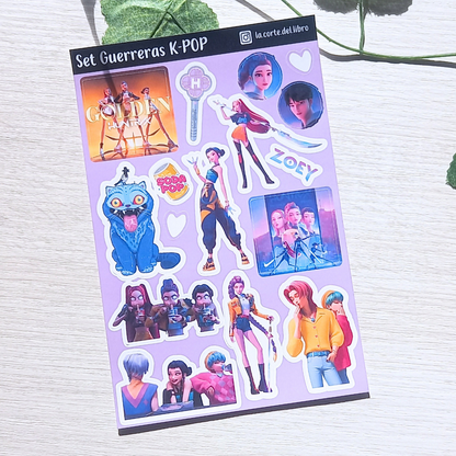 STICKER KPOP DEMON HUNTERS