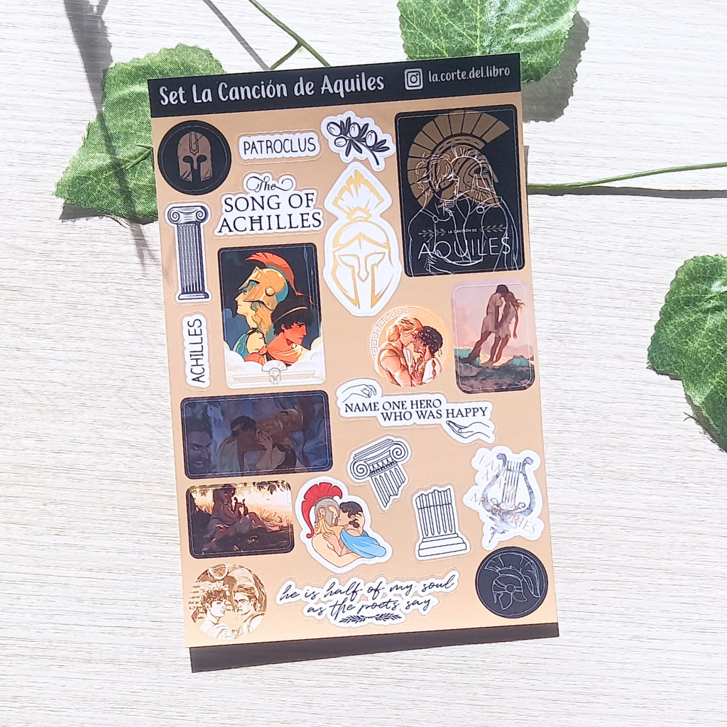 STICKER LA CANCIÓN DE AQUILES