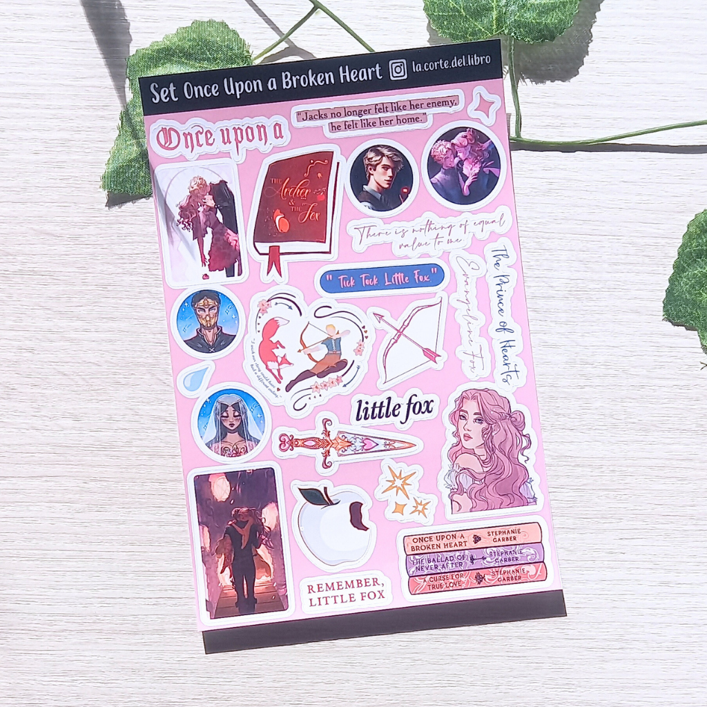 STICKER ERASE UNA VEZ UN CORAZON ROTO