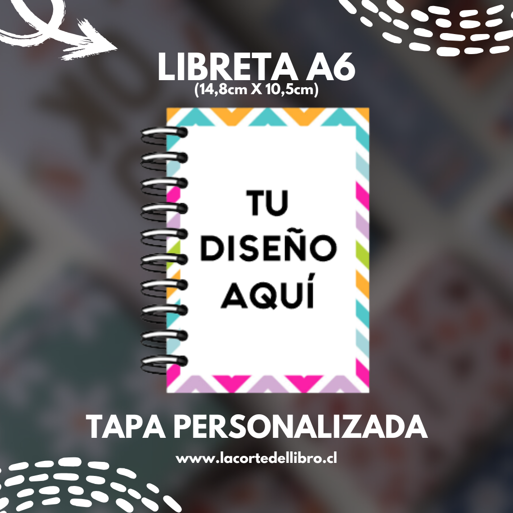 LIBRETA PERSONALIZADA A6