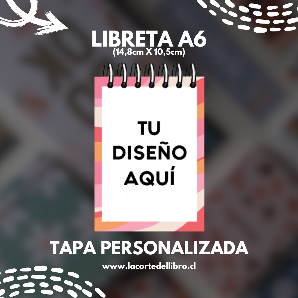 LIBRETA PERSONALIZADA A6