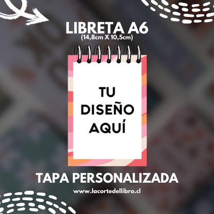 LIBRETA PERSONALIZADA A6