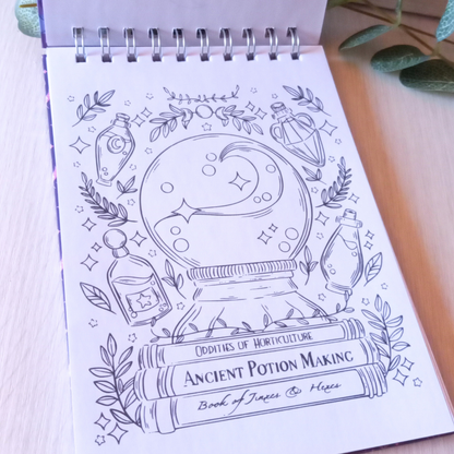 LIBRO PARA COLOREAR MÍSTICO