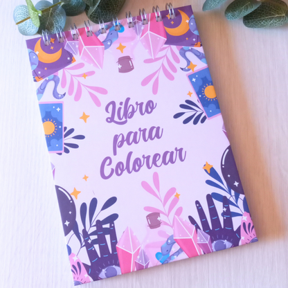 LIBRO PARA COLOREAR MÍSTICO