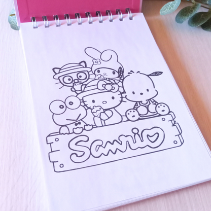 LIBRO PARA COLOREAR SANRIO