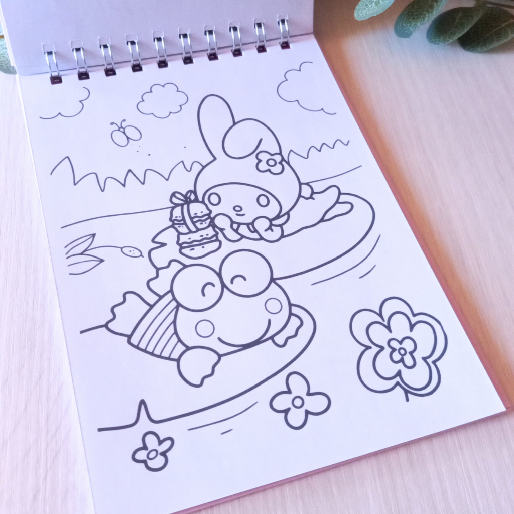 LIBRO PARA COLOREAR SANRIO