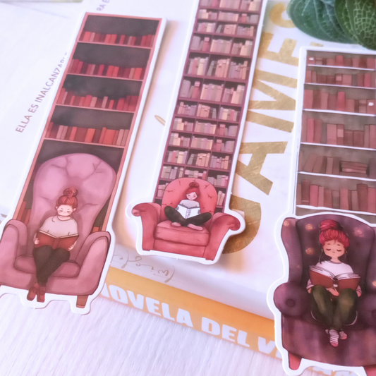 MARCAPÁGINAS AMANTE DE LA LECTURA