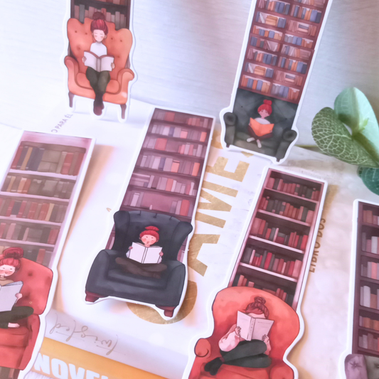 MARCAPÁGINAS AMANTE DE LA LECTURA