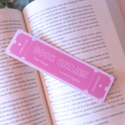 MARCAPÁGINAS TICKET BOOK CLUB