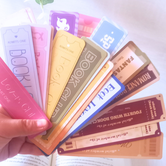 MARCAPÁGINAS TICKET BOOK CLUB