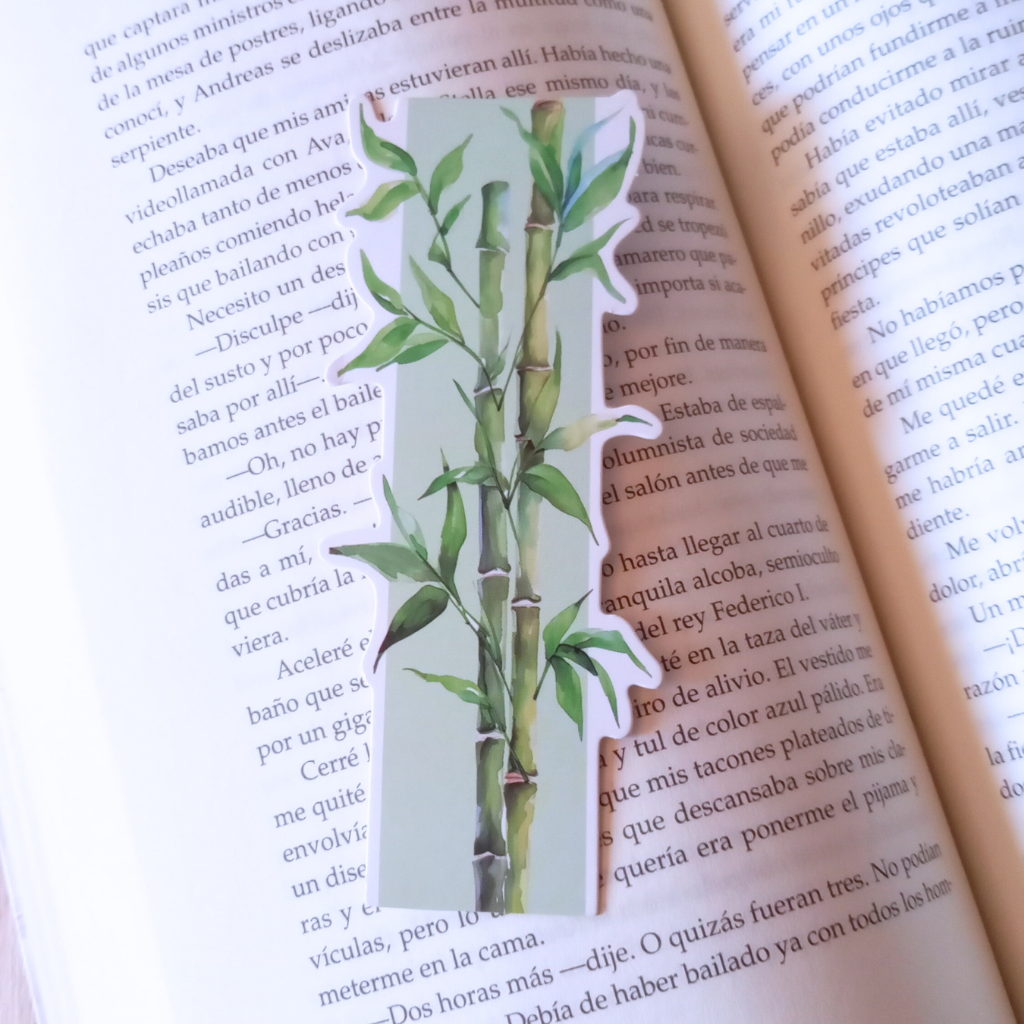 MARCAPÁGINAS FLORES