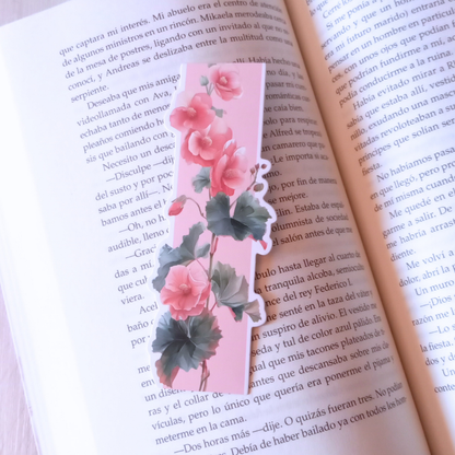 MARCAPÁGINAS FLORES