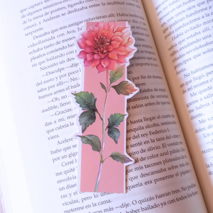 MARCAPÁGINAS FLORES