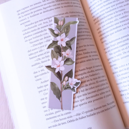 MARCAPÁGINAS FLORES
