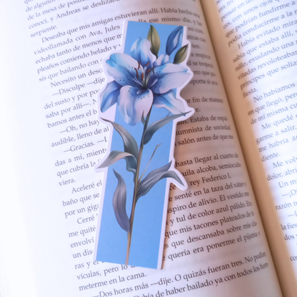 MARCAPÁGINAS FLORES